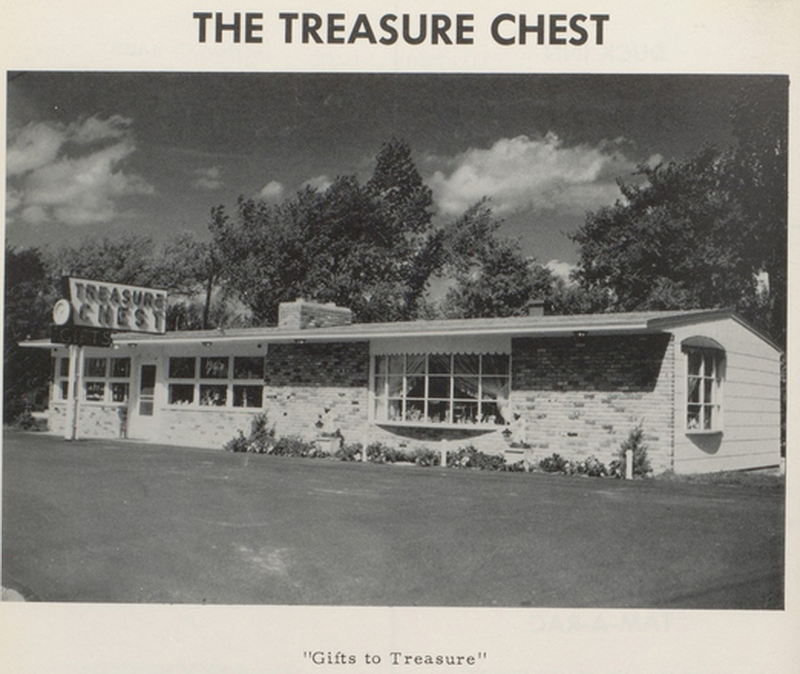 AJs Quiltery West (Treasure Chest) - 1963 Yearbook Photo (newer photo)
